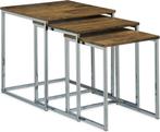 Bijzettafels, Huis en Inrichting, 45 tot 60 cm, Overige materialen, Minder dan 55 cm, Vierkant