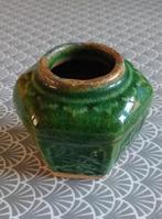 Oud groen gemberpotje, Ophalen of Verzenden