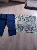 MOOIE DAMESSET MAAT 52/54 MS MODE KOOPJE, Ophalen of Verzenden, Zo goed als nieuw, Blauw, Blouse of Tuniek