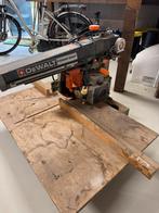 DeWalt DW125 radiaalzaag, Doe-het-zelf en Verbouw, 70 mm of meer, Ophalen of Verzenden, Zo goed als nieuw, Afkortzaag