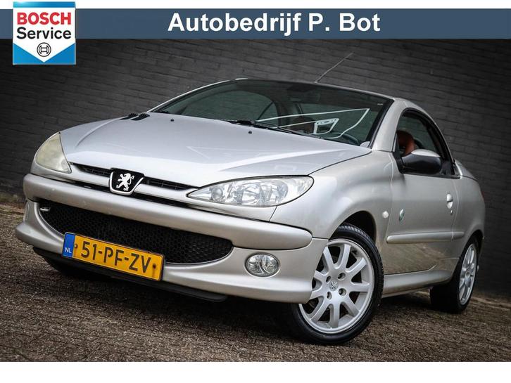 Peugeot 206 CC 1.6-16V Roland Garros Van 2.450,- NU 2.250,-, Auto's, Peugeot, Bedrijf, Te koop, ABS, Airbags, Airconditioning