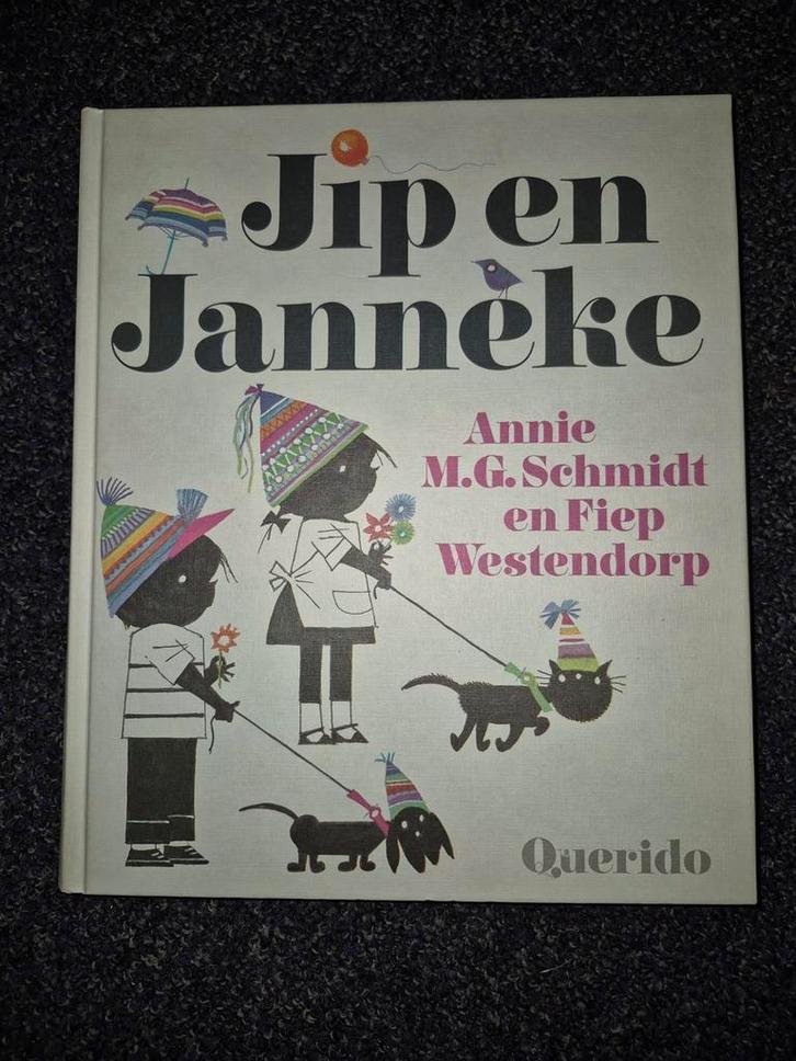 Jip en Janneke - groot voorleesboek Annie M.G. Schmidt, Boeken, Kinderboeken | Jeugd | onder 10 jaar, Zo goed als nieuw, Fictie algemeen