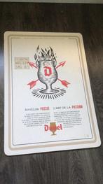 Duvel kaart ., Ophalen, Gebruikt, Reclamebord, Plaat of Schild, Duvel