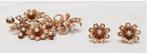 Broche + oorhangers 14 kt - Nederlands., Sieraden, Tassen en Uiterlijk, Antieke sieraden, Ophalen of Verzenden, Goud, Overige typen
