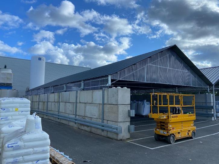 Dubbele overkapping zadeldak 25x24m glastuinbouw legio blok, Zakelijke goederen, Bedrijfs Onroerend goed, Opslag of Loods, Koop