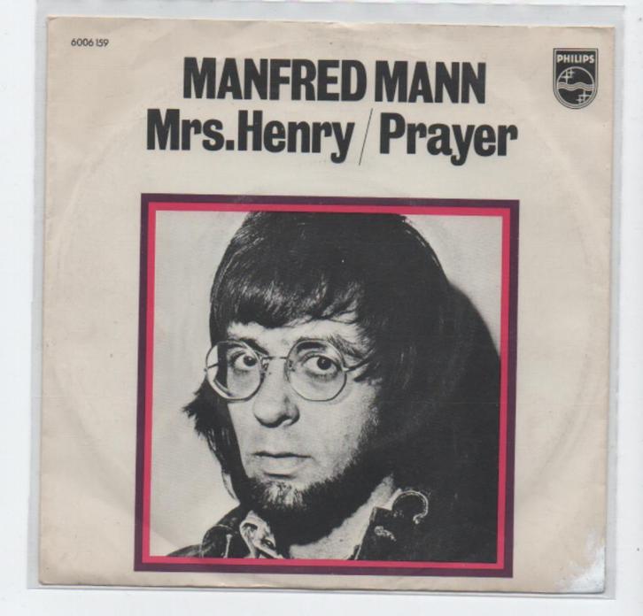 Manfred Mann- Mrs. Henry, Cd's en Dvd's, Vinyl Singles, Gebruikt, EP, Pop, Verzenden