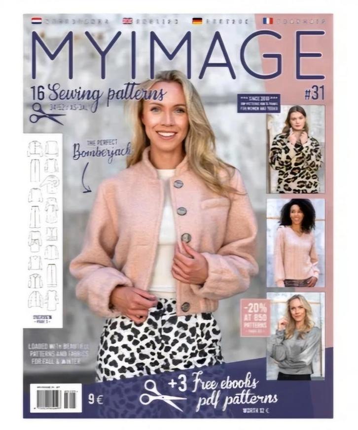Patroonblad: My Image najaar/winter 2025 #Editie31, Hobby en Vrije tijd, Kledingpatronen, Nieuw, Vrouw, Overige merken, Ophalen of Verzenden