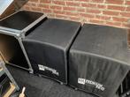Hk audio-QSC-DBX-sennheiser-K&M geluidsset, Ophalen, Zo goed als nieuw, Audio