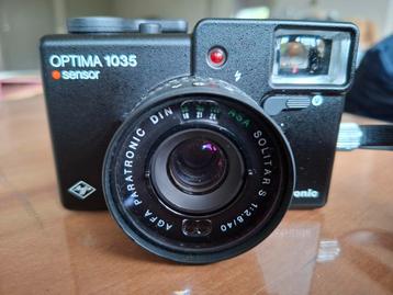 Agfa Optima 1035 - Vintage Camera met Hoes beschikbaar voor biedingen