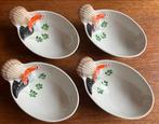 Set van 4 schalen/kommen / italiaans vintage zeevruchten, Huis en Inrichting, Keuken | Servies, Ophalen of Verzenden, Zo goed als nieuw