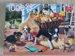 Jumbo puzzel puppy's 1000 stukjes, Ophalen of Verzenden, Zo goed als nieuw, Legpuzzel
