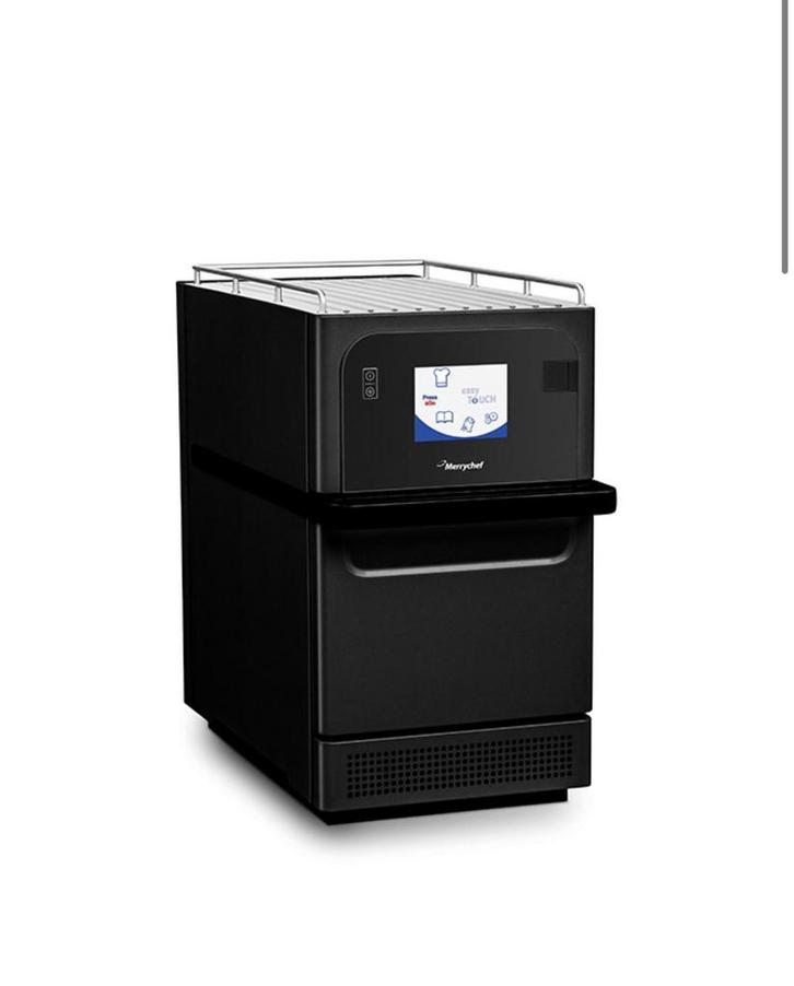 Trendy,Zwarte,MERRYCHEF EIKON E2S,HIGHSPEED OVEN/MAGNETRON., Witgoed en Apparatuur, Ovens, Zo goed als nieuw, Vrijstaand, Oven met grill