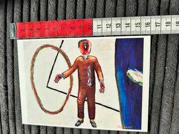 1260. Kunstkaart Roger Raveel beschikbaar voor biedingen