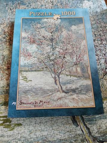 Puzzel Vincent van Gogh -Perzikboom in bloei 1000 st. comple beschikbaar voor biedingen