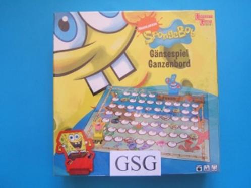 SpongeBob squarepants ganzenbord nr. 08181-01 (Nieuw), Hobby en Vrije tijd, Gezelschapsspellen | Bordspellen, Nieuw, Ophalen
