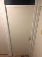 Vier Opdekdeuren, Doe-het-zelf en Verbouw, Deuren en Horren, Ophalen, Gebruikt, 80 tot 100 cm, Binnendeur