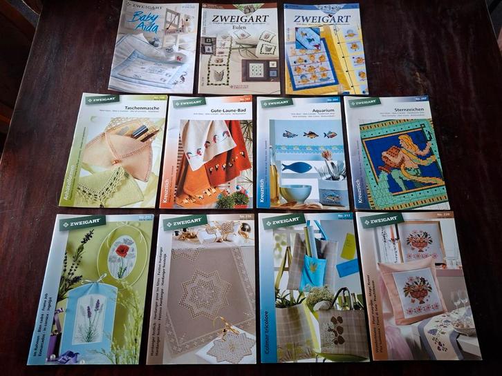 DMC en Zweigart borduur patronenboekjes. Nieuw., Boeken, Hobby en Vrije tijd, Nieuw, Borduren en Naaien, Ophalen of Verzenden