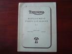 Triumph Speed Twin Tiger 100 Twenty One 1959 parts list 3TA, Motoren, Handleidingen en Instructieboekjes, Ophalen of Verzenden