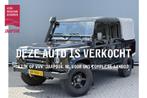 Land Rover Defender BWJ 2005 2.5 123 PK Td5 110" S High Capa, Auto's, Land Rover, Metallic lak, Stof, Gebruikt, Zwart