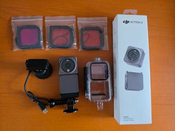 DJI Action 2 Power Combo + Accessoires - Topstaat! beschikbaar voor biedingen