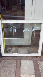 Gratis dubbelglas HR innhardhouten kozijn, Doe-het-zelf en Verbouw, Kozijnen en Schuifpuien, 75 tot 150 cm, Raamkozijn, Ophalen of Verzenden