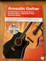 Acoustic Guitar - Leer Gitaar Spelen Boek met CD, Boeken, Ophalen of Verzenden, Zo goed als nieuw, Instrument