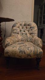 2stuks prachtig gestoffeerde biedermeier kinder fauteuils, Ophalen, Eenpersoons, 75 tot 100 cm, Zo goed als nieuw