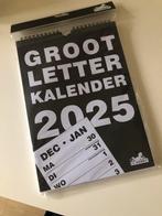 Groot letter kalender nieuw in verpakking, Diversen, Ophalen of Verzenden, Maandkalender, Zo goed als nieuw