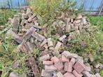 Gratis af te halen betonklinkers +-20m2, Ophalen, Gebruikt, Beton, Klinkers