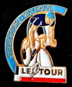 Le Tour- Strassbourg-Mulhouse pin, Verzamelen, Verzenden, Nieuw, Sport, Speldje of Pin