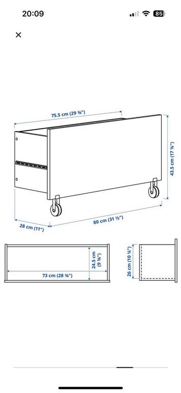 Ikea - Billy ladekast nieuwstaat! - afbeelding 11