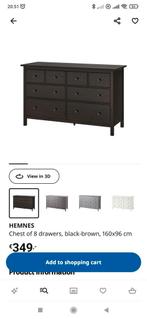IKEA Hemnes Ladekast / Chest of drawers, 5 laden of meer, 25 tot 50 cm, 100 tot 150 cm, 150 tot 200 cm