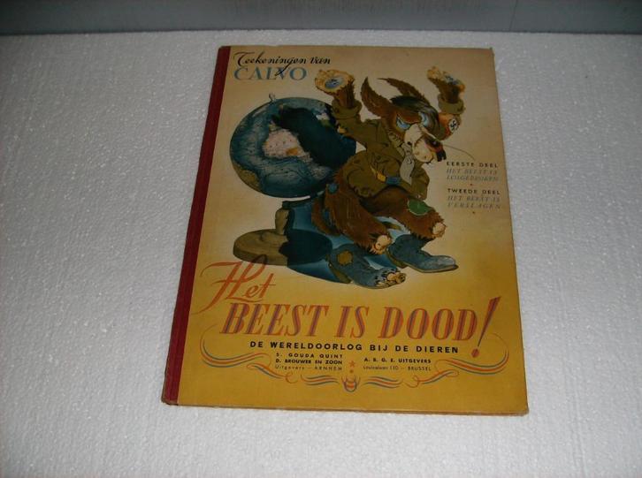 Het Beest is dood, Boeken, Stripboeken, Zo goed als nieuw, Eén stripboek, Ophalen