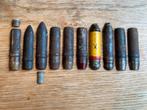 2 cm's Flak 38 schefstukjes, 10 stuks, Verzamelen, Ophalen of Verzenden, Landmacht, Duitsland