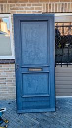 Hardhouten voordeur, Doe-het-zelf en Verbouw, Deuren en Horren, Ophalen, Gebruikt, 80 tot 100 cm, Buitendeur