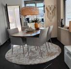 4 eetkamer fauteuils zgan, Ophalen, Zo goed als nieuw, Twee