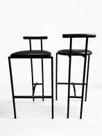 Bieffeplast Tokyo barkrukken ITALY 1985, Huis en Inrichting, Barkrukken, 2 krukken, Ophalen, Zo goed als nieuw, 60 tot 90 cm