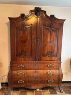 Antiek kabinet , kast , eiken met mahonie fineer, Ophalen