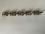 Massief zilveren armband  klassiek en eigentijds design, Verzenden, Gebruikt, Zilver, Zilver