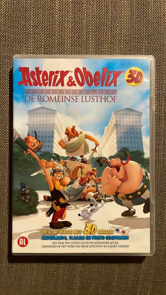 Asterix & Obelix - De Romeinse Lusthof dvd, Cd's en Dvd's, Dvd's | Tekenfilms en Animatie, Europees, Tekenfilm, Alle leeftijden