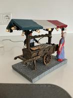 Oude Hollandse Haringkar met Verlichting,kerstdorp, Diversen, Ophalen of Verzenden, Gebruikt