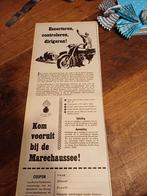 Advertentie van Koninklijke Marechaussee escorteren 1955, Ophalen of Verzenden, Marechaussee, Nederland, Embleem of Badge