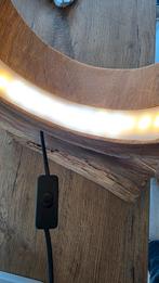 Unieke decoratieve lamp van hout, Ophalen of Verzenden, Zo goed als nieuw, Minder dan 100 cm, Modern