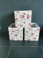 3x Drona mand voor in kallax vakkenkast ikea., Ophalen, Overige materialen, Minder dan 50 cm, Gebruikt