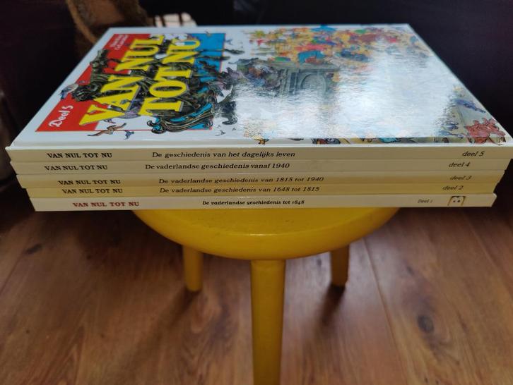Van nul tot nu - 5 delen - hardcover, Boeken, Stripboeken, Zo goed als nieuw, Meerdere stripboeken, Ophalen of Verzenden