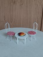 Leuk bistro setje poppenhuis, Ophalen of Verzenden, Gebruikt, Poppenhuis