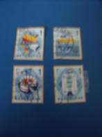 Nederland haring, caravan, kaas/kaars en taart zegel , gest., Ophalen of Verzenden, Na 1940, Gestempeld