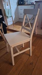 Drie JYSK Eetkamerstoelen - EJBY Wit, Huis en Inrichting, Ophalen, Drie, Wit, Scandinavisch
