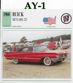 Ay1 autokaart buick skylark 225 ( 1960 ), Ophalen of Verzenden, Zo goed als nieuw, Auto's