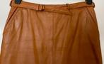 Nappa leren rok maat 38 [v], Maat 38/40 (M), Overige kleuren, Ophalen of Verzenden, Zo goed als nieuw